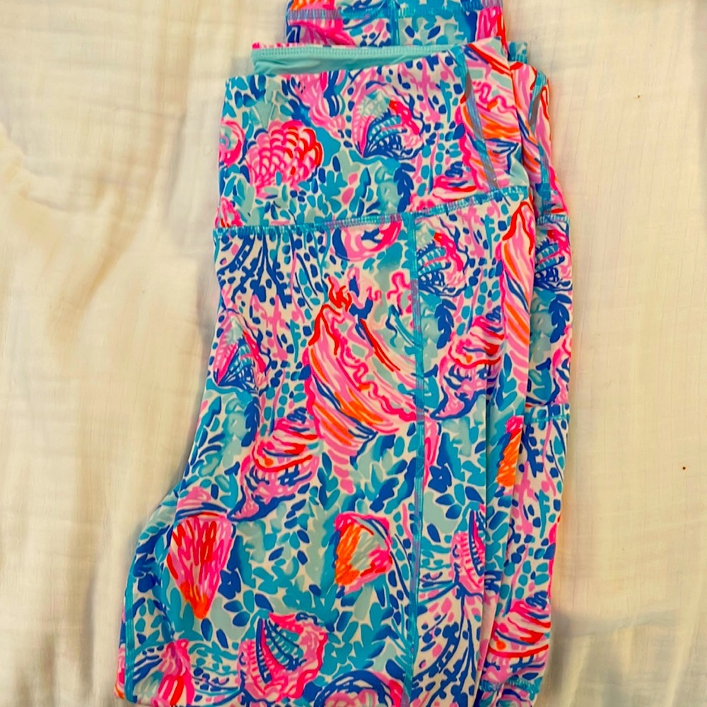 Lily Pulitzer leggings cropped xl leggings